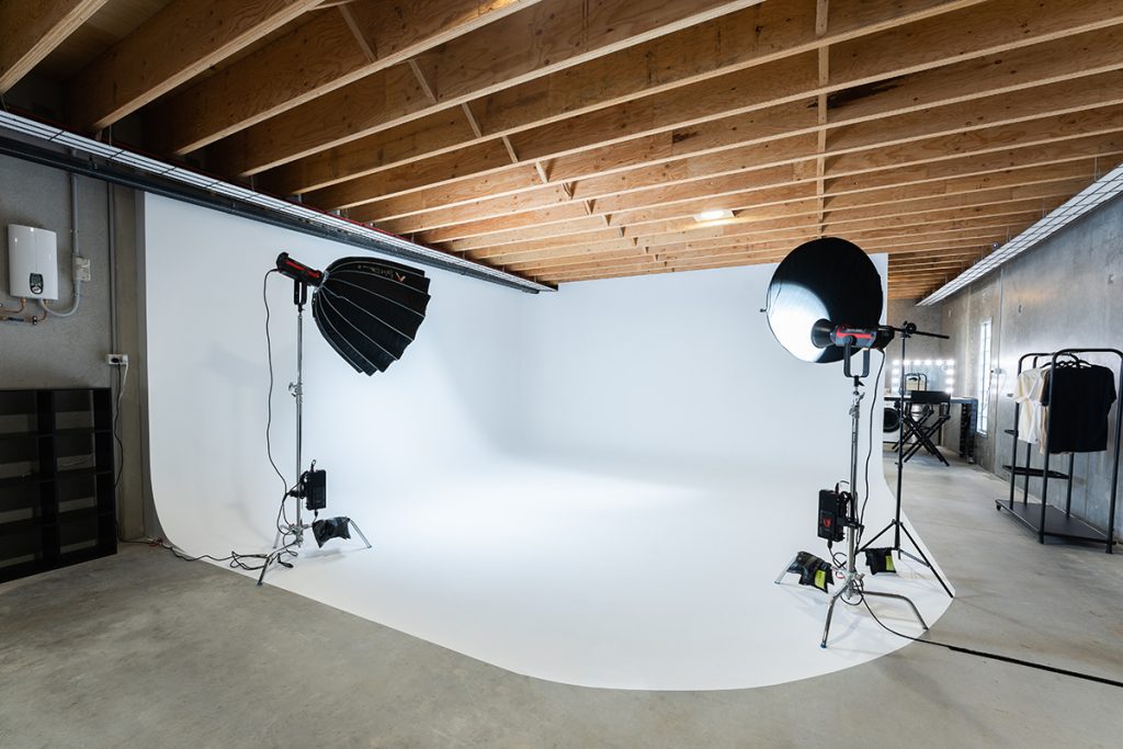 shooting set up in Yarraville studio hire Melbourne
